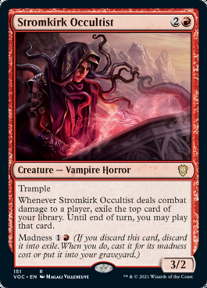 Stromkirk Occultist [Innistrad: Crimson Vow Commander] - The Mythic Store | 24h Order Processing