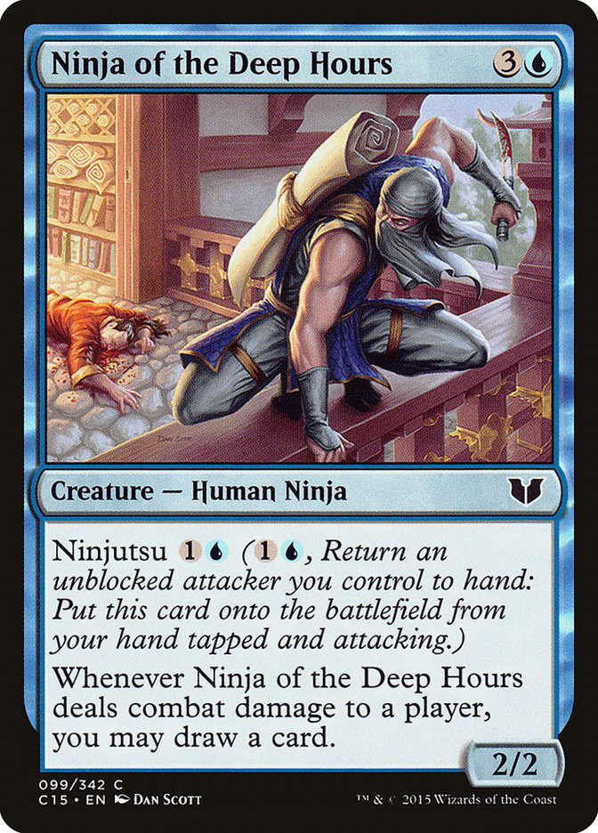 Ninja of the Deep Hours [Commander 2015] - The Mythic Store | 24h Order Processing