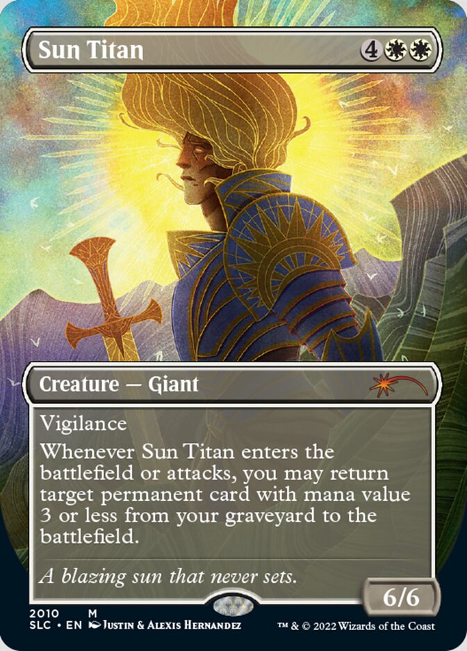 Sun Titan (Borderless) [Secret Lair 30th Anniversary Countdown Kit] - The Mythic Store | 24h Order Processing