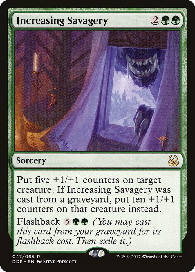 Increasing Savagery [Duel Decks: Mind vs. Might] - The Mythic Store | 24h Order Processing
