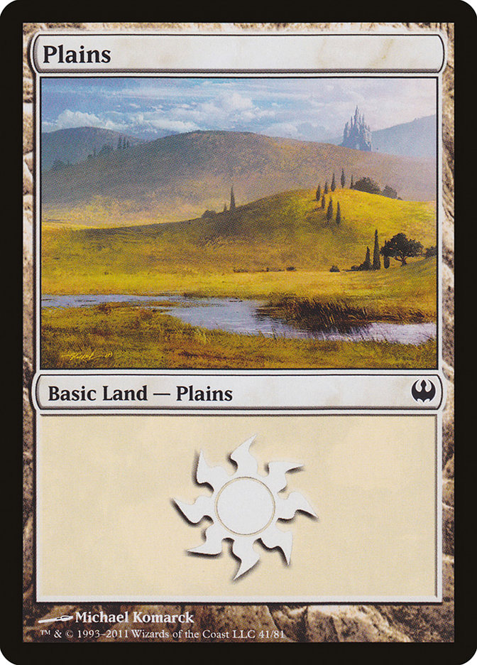 Plains (41) [Duel Decks: Knights vs. Dragons] - The Mythic Store | 24h Order Processing
