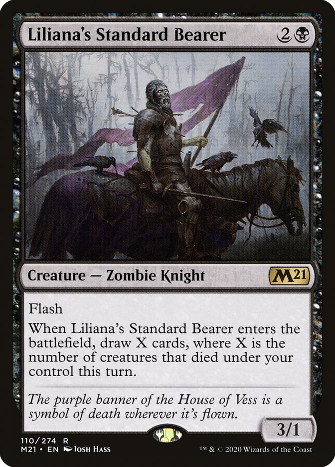 Liliana's Standard Bearer [Core Set 2021] - The Mythic Store | 24h Order Processing