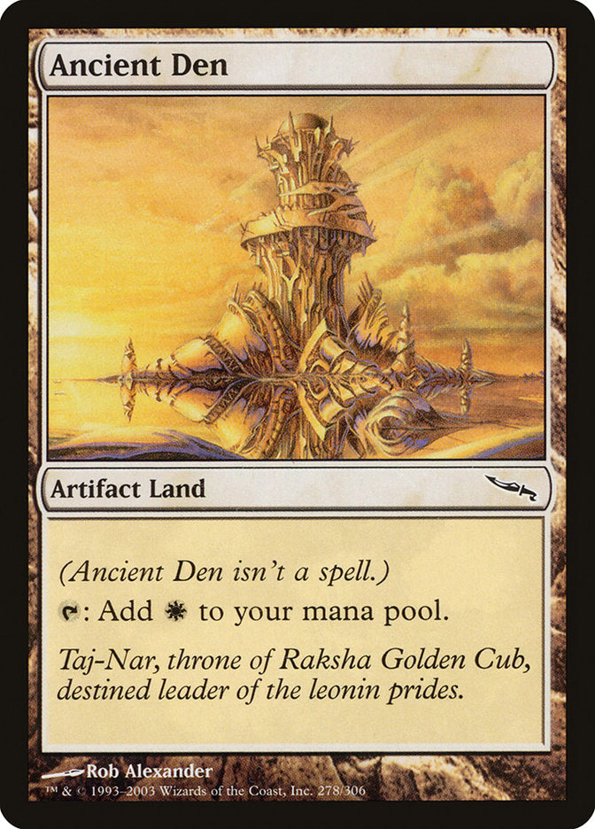 Ancient Den [Mirrodin] - The Mythic Store | 24h Order Processing