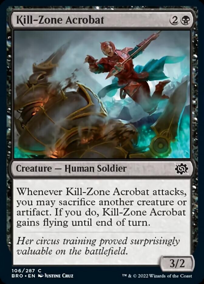 Kill-Zone Acrobat [The Brothers' War] - The Mythic Store | 24h Order Processing