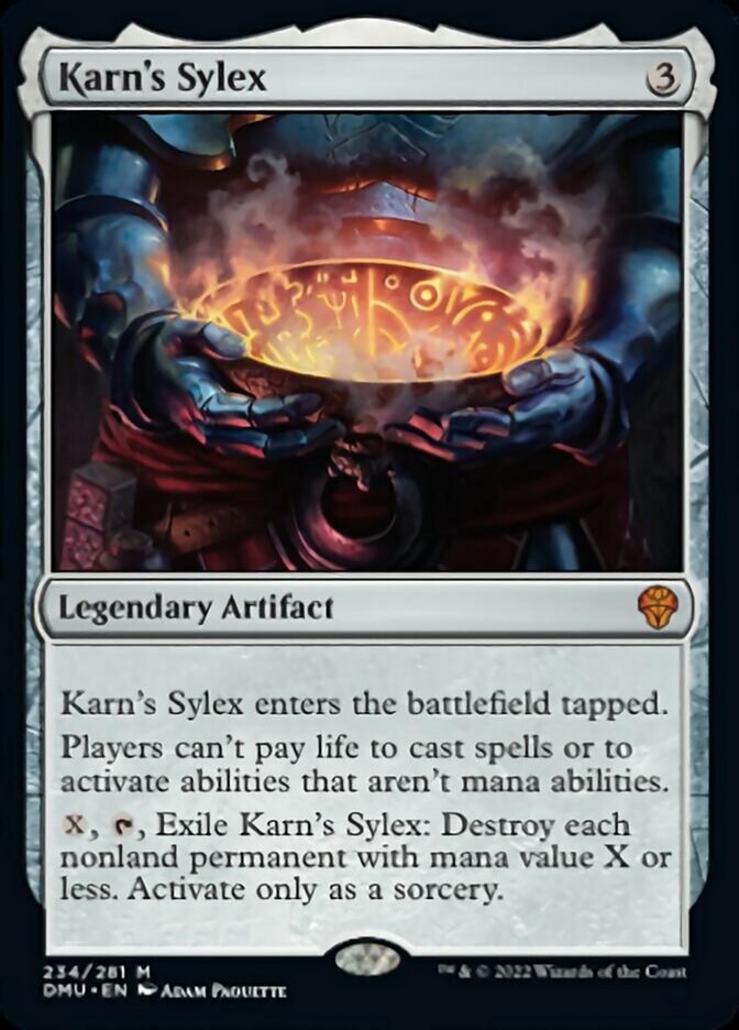 Karn's Sylex [Dominaria United] - The Mythic Store | 24h Order Processing