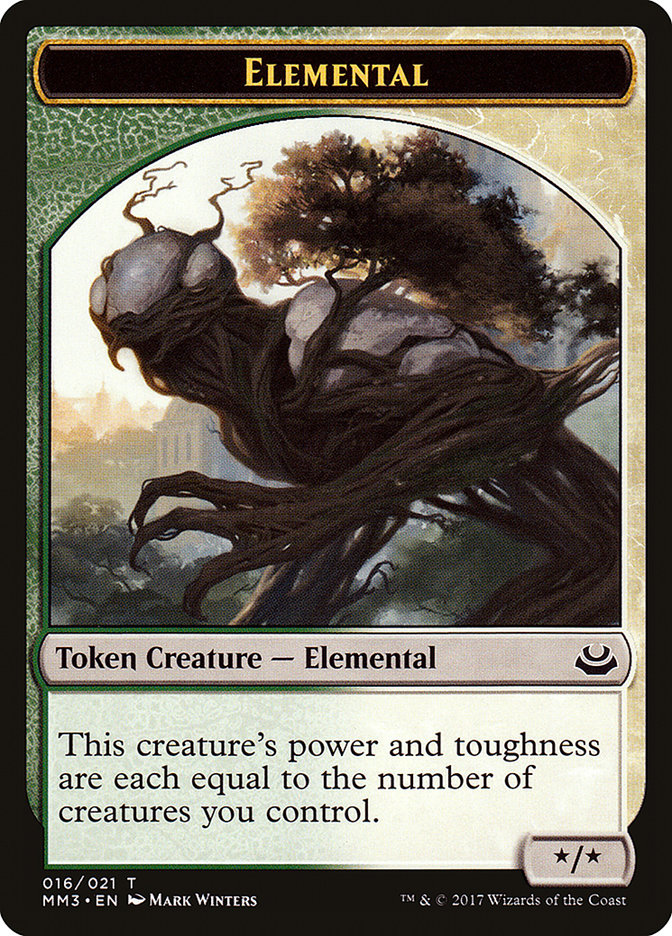 Elemental Token [Modern Masters 2017 Tokens] - The Mythic Store | 24h Order Processing