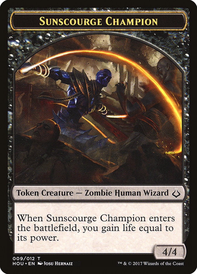 Sunscourge Champion Token [Hour of Devastation Tokens] - The Mythic Store | 24h Order Processing