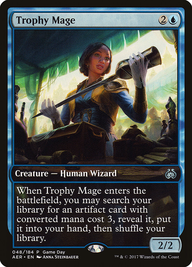 Trophy Mage (Game Day) [Aether Revolt Promos] - The Mythic Store | 24h Order Processing