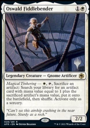 Oswald Fiddlebender (Promo Pack) [Dungeons & Dragons: Adventures in the Forgotten Realms Promos] - The Mythic Store | 24h Order Processing