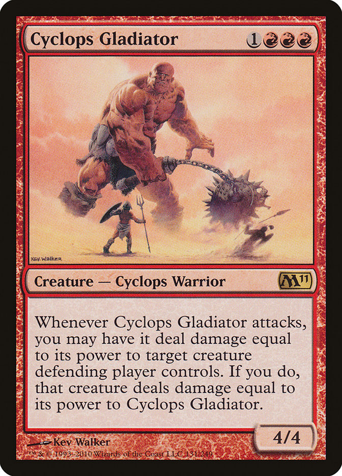 Cyclops Gladiator [Magic 2011] - The Mythic Store | 24h Order Processing