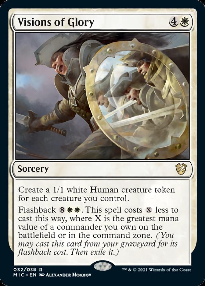 Visions of Glory [Innistrad: Midnight Hunt Commander] - The Mythic Store | 24h Order Processing