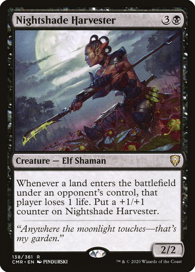 Nightshade Harvester [Commander Legends] - The Mythic Store | 24h Order Processing