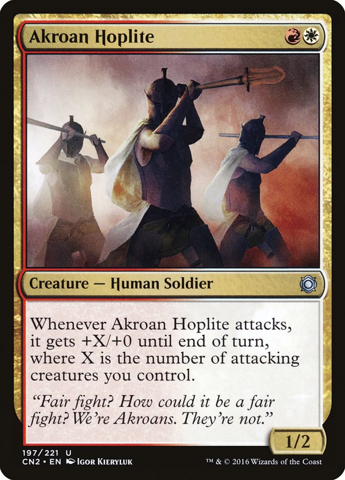 Akroan Hoplite [Conspiracy: Take the Crown] - The Mythic Store | 24h Order Processing