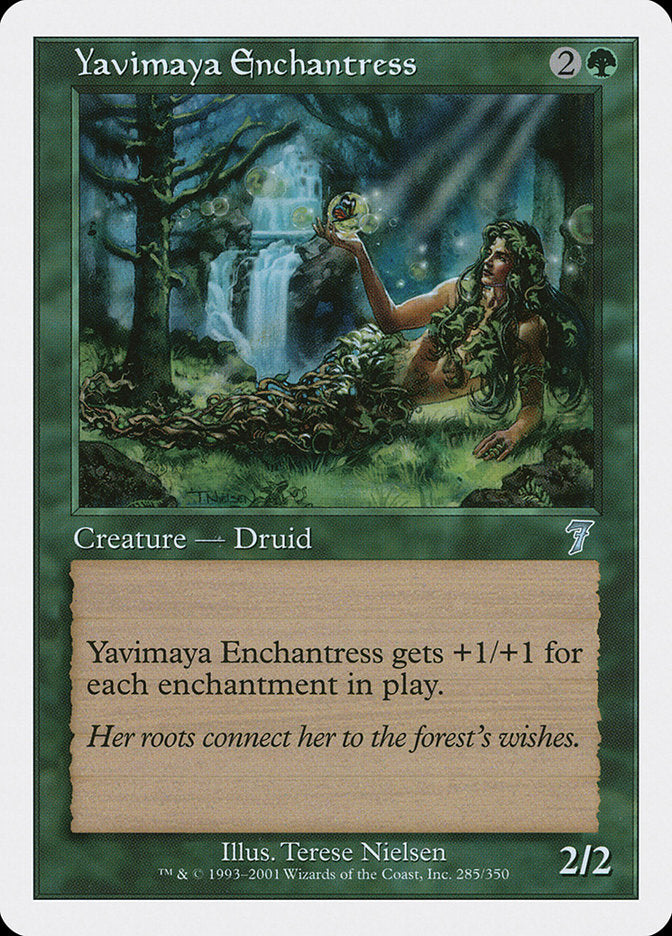 Yavimaya Enchantress [Seventh Edition] - The Mythic Store | 24h Order Processing