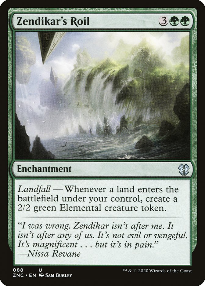 Zendikar's Roil [Zendikar Rising Commander] - The Mythic Store | 24h Order Processing