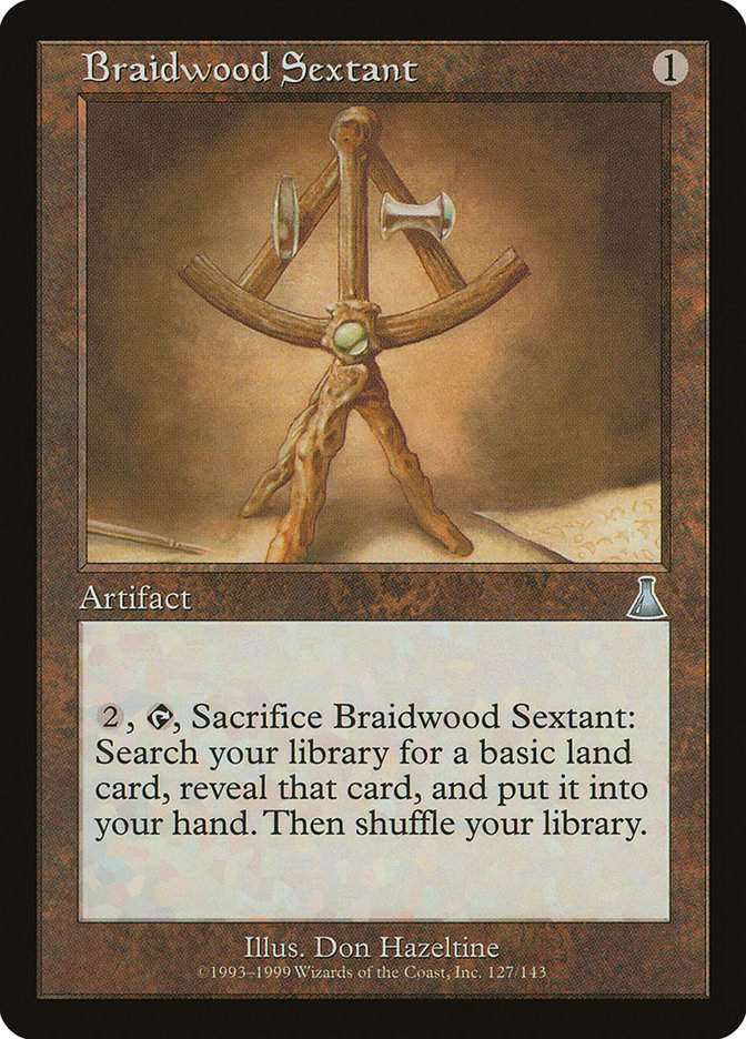 Braidwood Sextant [Urza's Destiny] - The Mythic Store | 24h Order Processing