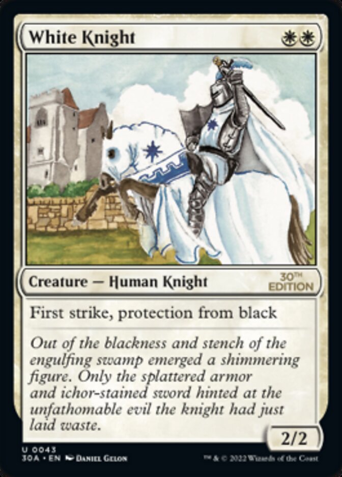 White Knight [30th Anniversary Edition] - The Mythic Store | 24h Order Processing