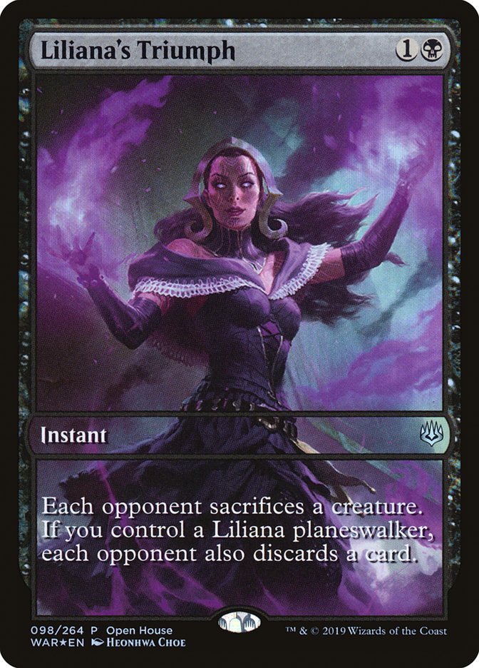 Liliana's Triumph (Open House) [War of the Spark Promos] - The Mythic Store | 24h Order Processing