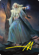Saruman of Many Colors Art Card (Gold-Stamped Signature) [The Lord of the Rings: Tales of Middle-earth Art Series] - The Mythic Store | 24h Order Processing