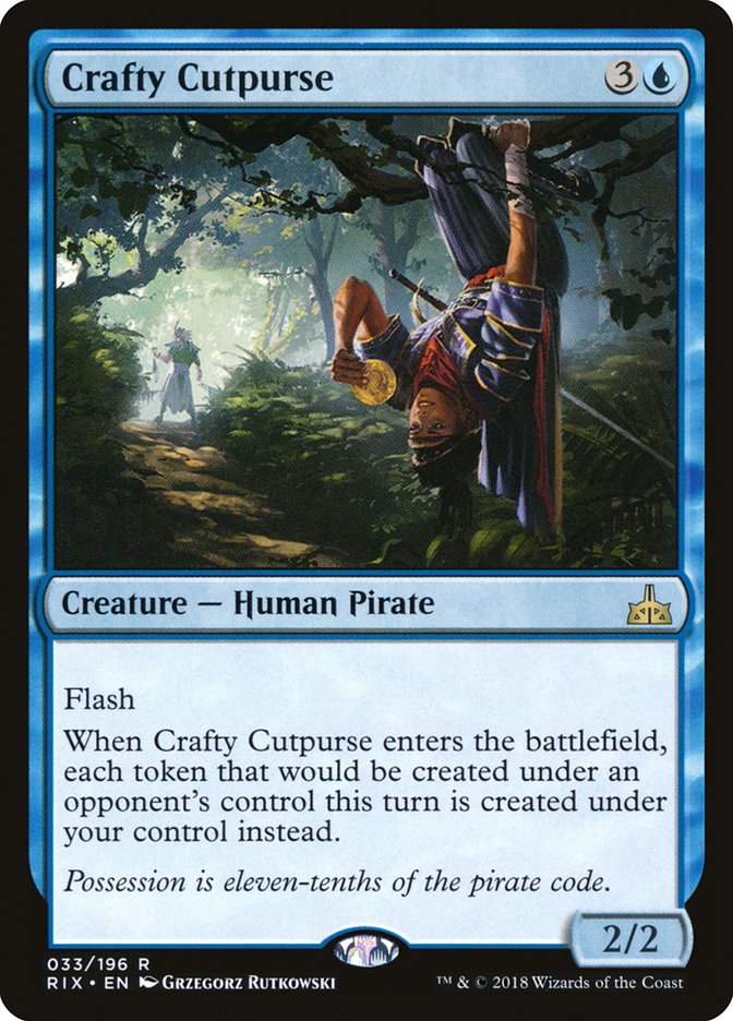 Crafty Cutpurse [Rivals of Ixalan] - The Mythic Store | 24h Order Processing