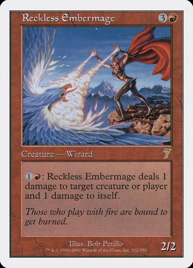 Reckless Embermage [Seventh Edition] - The Mythic Store | 24h Order Processing
