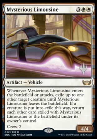 Mysterious Limousine (Promo Pack) [Streets of New Capenna Promos] - The Mythic Store | 24h Order Processing
