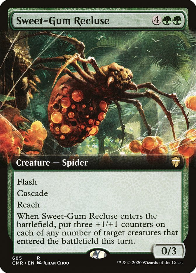Sweet-Gum Recluse (Extended Art) [Commander Legends] - The Mythic Store | 24h Order Processing