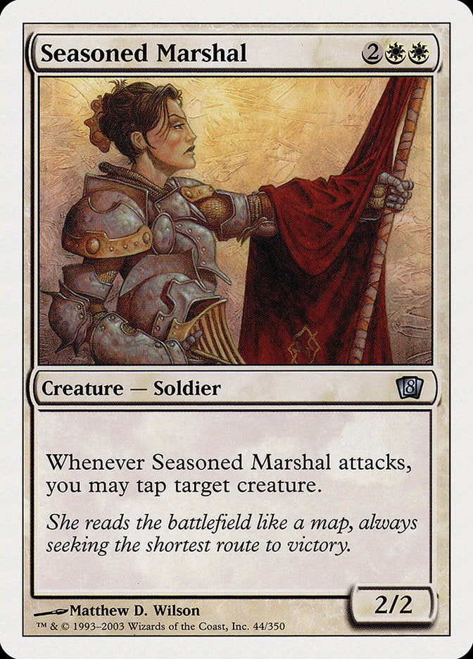 Seasoned Marshal [Eighth Edition] - The Mythic Store | 24h Order Processing