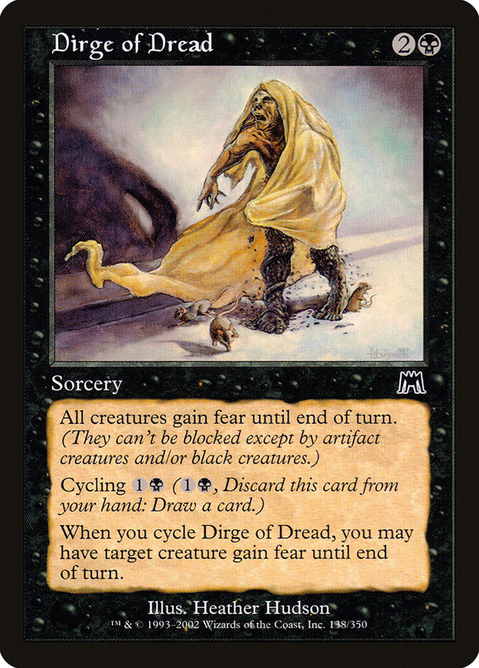 Dirge of Dread [Onslaught] - The Mythic Store | 24h Order Processing