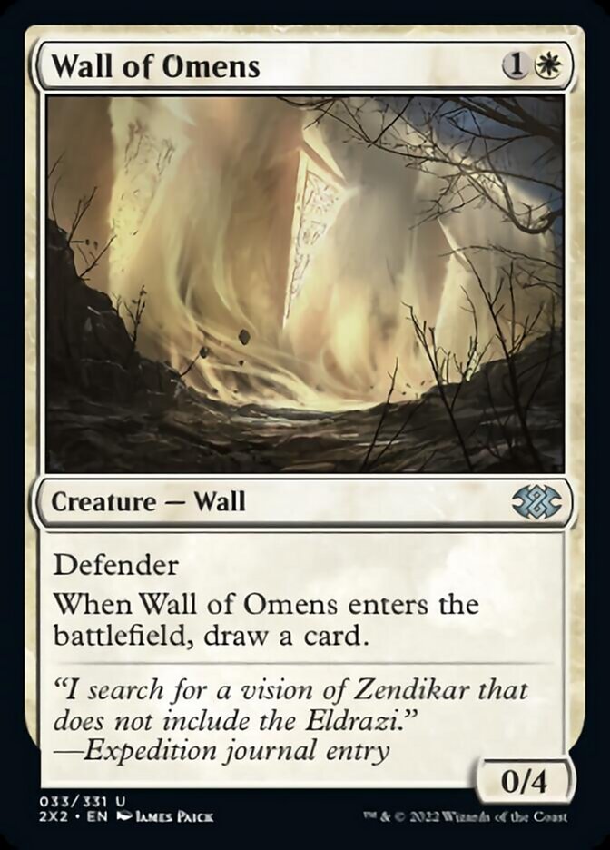 Wall of Omens [Double Masters 2022] - The Mythic Store | 24h Order Processing