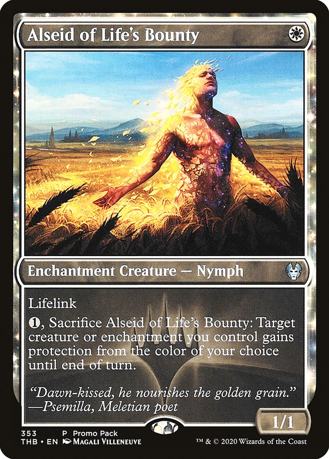 Alseid of Life's Bounty (Promo Pack) [Theros Beyond Death Promos] - The Mythic Store | 24h Order Processing