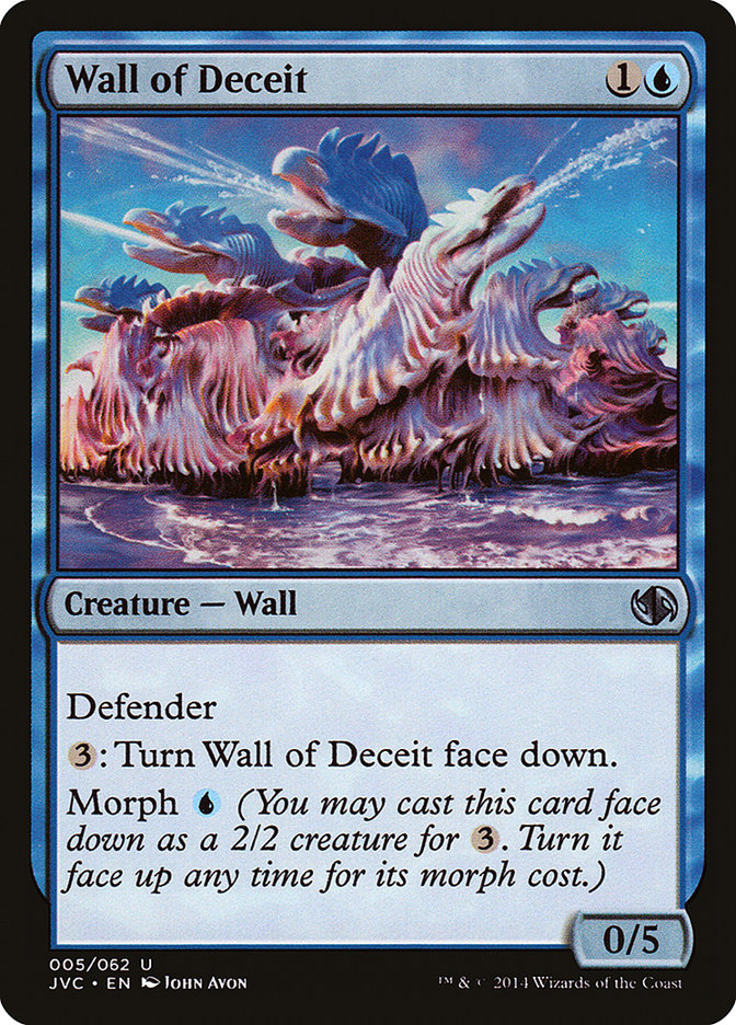 Wall of Deceit [Duel Decks Anthology] - The Mythic Store | 24h Order Processing