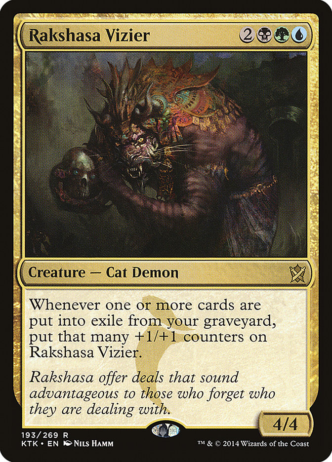 Rakshasa Vizier [Khans of Tarkir] - The Mythic Store | 24h Order Processing