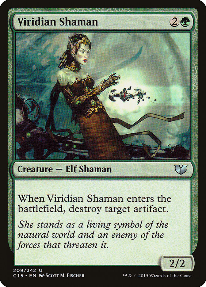 Viridian Shaman [Commander 2015] - The Mythic Store | 24h Order Processing