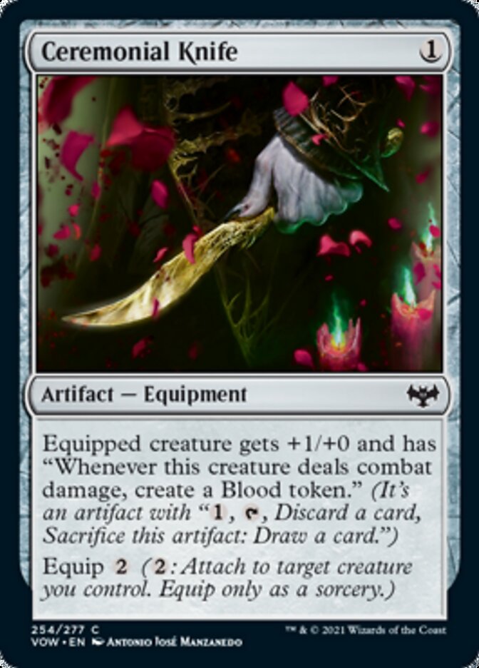 Ceremonial Knife [Innistrad: Crimson Vow] - The Mythic Store | 24h Order Processing