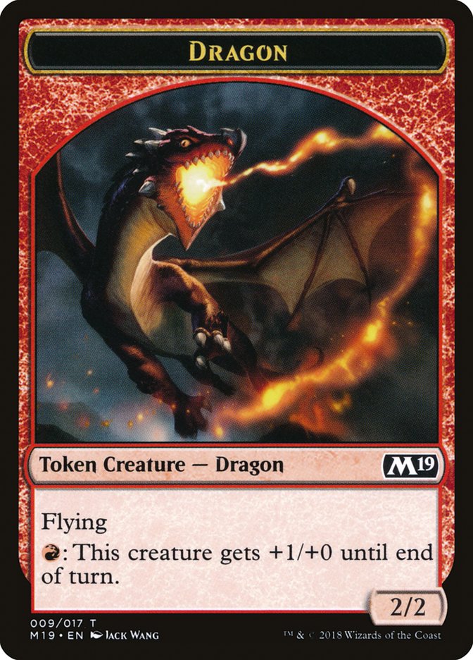 Dragon Token (009/017) [Core Set 2019 Tokens] - The Mythic Store | 24h Order Processing