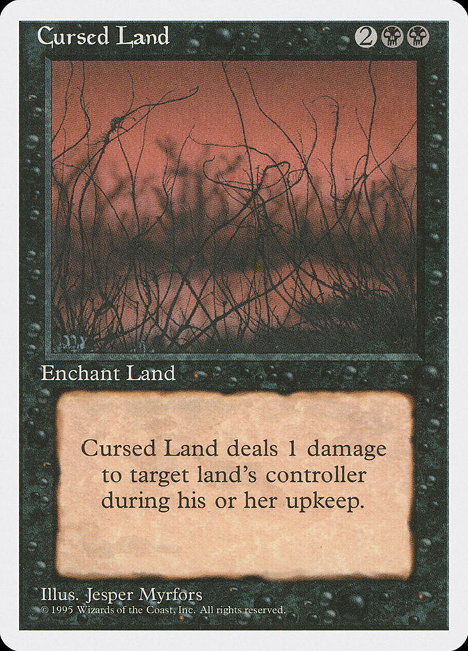 Cursed Land [Fourth Edition] - The Mythic Store | 24h Order Processing