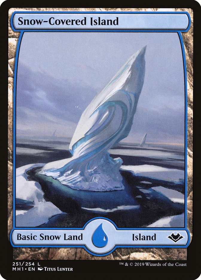 Snow-Covered Island [Modern Horizons] - The Mythic Store | 24h Order Processing