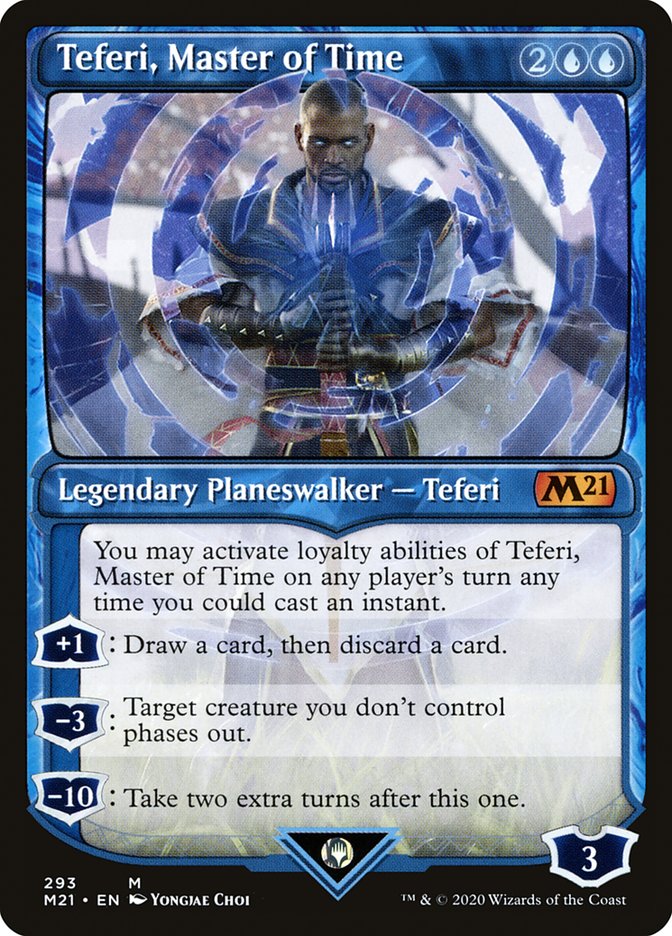 Teferi, Master of Time (Showcase) (293) [Core Set 2021] - The Mythic Store | 24h Order Processing