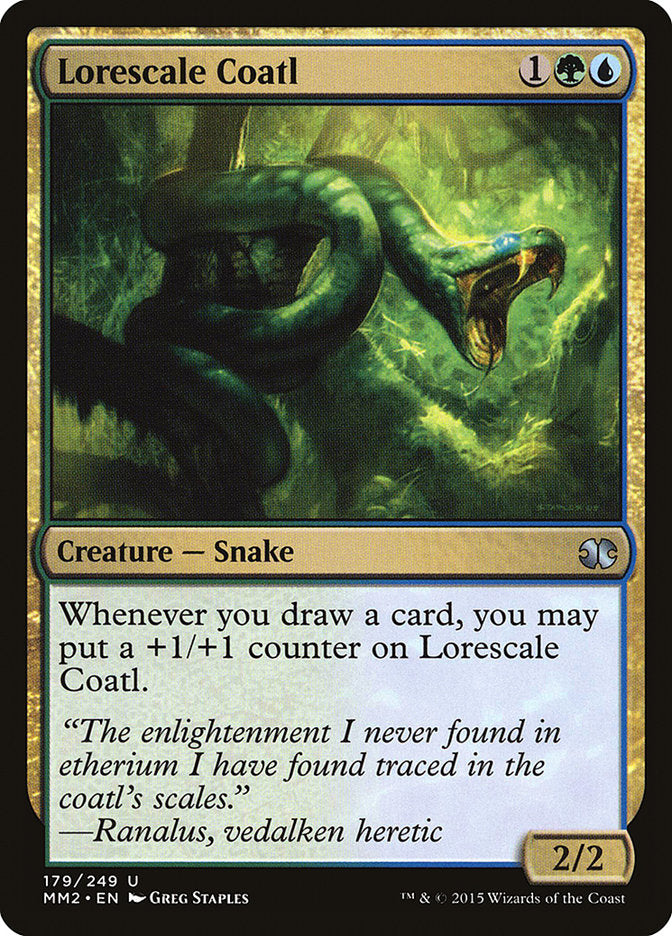 Lorescale Coatl [Modern Masters 2015] - The Mythic Store | 24h Order Processing