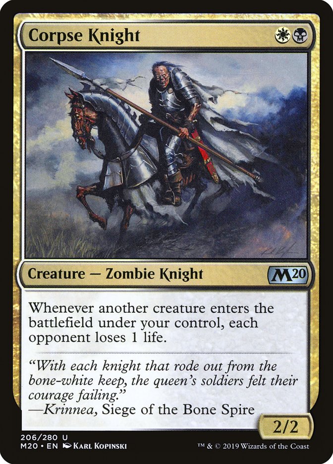 Corpse Knight (2/2) [Core Set 2020] - The Mythic Store | 24h Order Processing
