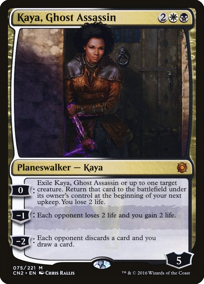 Kaya, Ghost Assassin (075/221) [Conspiracy: Take the Crown] - The Mythic Store | 24h Order Processing