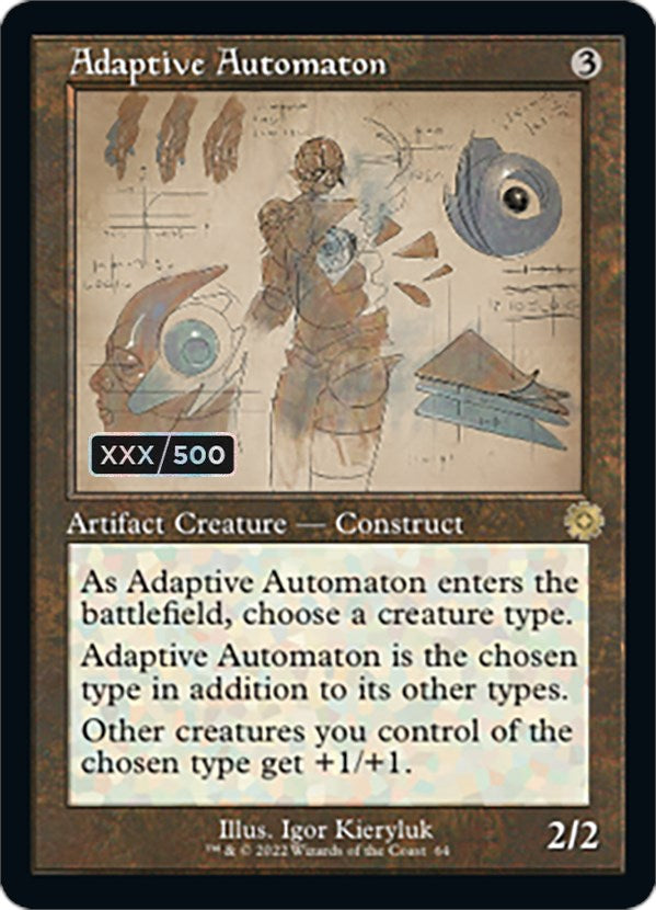 Adaptive Automaton (Retro Schematic) (Serialized) [The Brothers' War Retro Artifacts] - The Mythic Store | 24h Order Processing