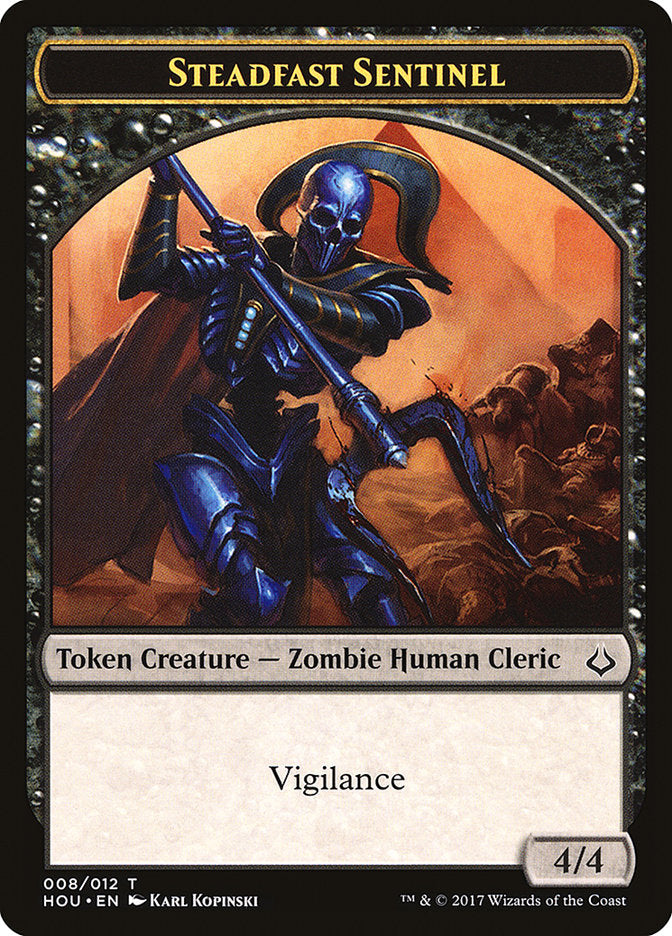 Steadfast Sentinel Token [Hour of Devastation Tokens] - The Mythic Store | 24h Order Processing