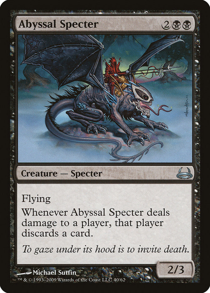 Abyssal Specter [Duel Decks: Divine vs. Demonic] - The Mythic Store | 24h Order Processing