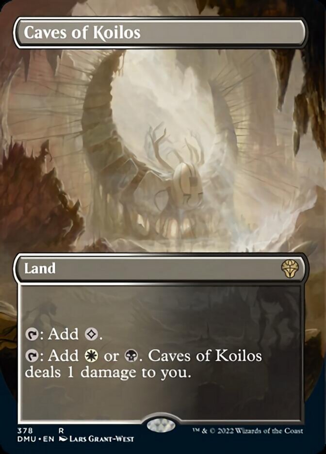 Caves of Koilos (Borderless Alternate Art) [Dominaria United] - The Mythic Store | 24h Order Processing