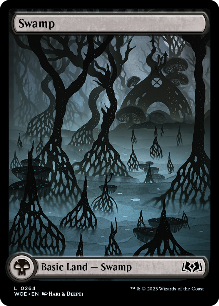 Swamp (264) (Full-Art) [Wilds of Eldraine] - The Mythic Store | 24h Order Processing