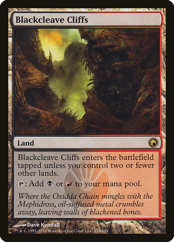Blackcleave Cliffs [Scars of Mirrodin] - The Mythic Store | 24h Order Processing
