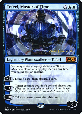 Teferi, Master of Time (277) [Core Set 2021 Prerelease Promos] - The Mythic Store | 24h Order Processing