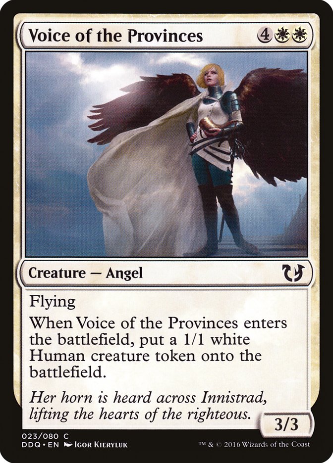 Voice of the Provinces [Duel Decks: Blessed vs. Cursed] - The Mythic Store | 24h Order Processing